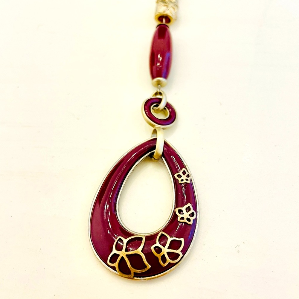 Red Pendant Necklace